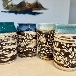 Carved Tree Mugs - 16oz